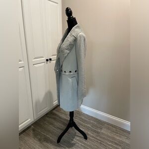 Brand New Grey Sweater / Coat Size S/M